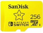  Sandisk Nintendo Switch Micro SDXC 256GB UHS-I U3 (SDSQXAO-256G-GNCZN) (SDSQXAO-256G-GNCZN)