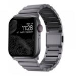 NOMAD Alumínium szíj Apple Watch Ultra (49mm) 8/7 (45mm) 6/SE/5/4 (44mm) 3/2/1 (42mm) szürke (NM01327585)