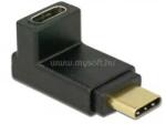 Delock Adapter USB 10 Gbps (USB 3.1 Gen 2) USB Type-C csatlakozó > csatlakozó ívelt felfelé / lefelé (DL65914) (DL65914)