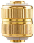 NEO TOOLS tömlőcsatlakozó fix tömlőcsatlakozáshoz, anyag sárgaréz, 1/2", arany, 15-736