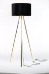 TK Lighting Umberto lampă de podea 1x15 W negru-auriu 6635 (6635)