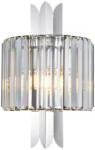 MILAGRO Prémium fém-kristály fali lámpa króm Milagro Margot Chrome (ML0412) 2xE14 (ML0412)