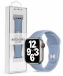 DEVIA Apple Watch szilikon sport szíj - Devia Silicone Deluxe Series Sport Watch Band - 42/44/45/49 mm - kék (ST364532)