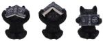 Nemesis Now Set de statuete Nemesis Now Adult: Humor - Three Wise Spell Cats, 8 cm (U6717A24) Figurina