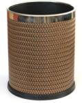 Horecano G-Кош канцеларски с иноксов ринг и оплетка Ø22.5xh25.5cm (84451-002) (012591)