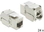 Delock Keystone modul RJ45 jack > LSA CAT. 6A, 24 darabos (86405)
