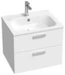 RAVAK SD Chrome II 800 mosdószekrény két fiókkal, króm fogantyúval X000001774 (X000001774)