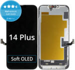 Apple iPhone 14 Plus - LCD Kijelző + Érintőüveg + Keret Soft OLED FixPremium