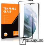 Amorus SAMSUNG Galaxy S22 Plus 5G (SM-S906), AMORUS üvegfólia, 9H, 0, 3mm, Teljes, Fekete