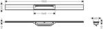 Hansgrohe Hg. 56045140 RainDrainFlex zuh. színk. 90cm