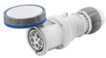 Gewiss GW62665H ipari csatlakozó lengő dugalj egyenes 3P (2P+F) 125A IP67, 200-250V 50/60 Hz, csavaros csatlakozás (GW62665H)