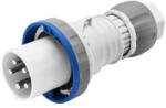 Gewiss GW61048H ipari csatlakozó lengő dugvilla egyenes 3P (2P+F) 63A IP67, 200-250V 50/60 Hz, csavaros csatlakozás (GW61048H)