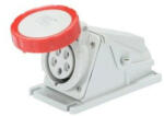 Gewiss GW62505 ipari csatlakozó rögzíthető dugalj 90° 5P (3P+N+F) 16A IP67, 380-415V 50/60 Hz, csavaros csatlakozás (GW62505)