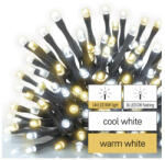 EMOS D4AN03, LED karácsonyi fényfüzér, villogó, 18 m, kültéri és beltéri, meleg/hideg fehér, időzítő (D4AN03)