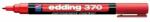 edding Marker permanent, varf rotund 1.0 mm, rosu, EDDING 370 (ED3702)
