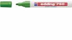 edding Marker cu vopsea, varf 2-4 mm, verde, EDDING 750 (ED7504)