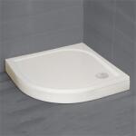 Radaway Paros A íves zuhanytálca szifonnal 90x90 cm, fehér (RW-MBA9090-03-1)