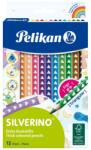 Herlitz Színes ceruza / 12 szín, vastag Silverino