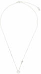 Michael Kors Colier Pave Halo Necklace MKC1208AN040 Argintiu