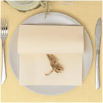 Mapelor Textúrált szalvéta 40x40 cm hajtás 50 lap/csomag - krém