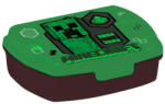  Minecraft Green funny műanyag szendvicsdoboz (EWA00023MC) - mesesajandek