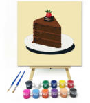 Egy szelet torta - gyerek számfestő készlet