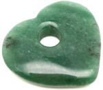 R. M. ékszer Aventurin fánk szív 35x35mm (010293)