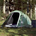 vidaXL Cort de camping pentru 2 persoane, verde, impermeabil (94604) Cort