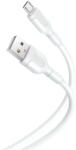 XO cable NB212 USB - microUSB 1, 0 m 2, 1A white (NB212)