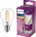 Philips Bec LED Philips Classic A60, EyeComfort, E27, 7W (60W), 806 lm, lumina alba calda (2700K)