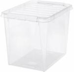 Orthex Classic tárolódoboz, fehér csatok, 52 l