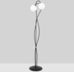 Kaja Nela lampă de podea 2x40 W negru K-5353 (K5353)