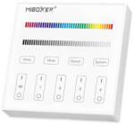 AVIDE Led Szalag 12-24V Rgb+W 4 Zónás Rf Beépíthető /Ac180-240V/ Érintőpaneles Távirányító (ABLS12VTPRRGBW-RFC-4Z)