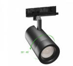 SpectrumLED 19-42W 3000K COB 20°/ 45° fekete sínes lámpa SpectrumLED (SP SLI033031WW_PW)