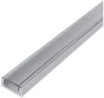 AVIDE Alu Profil "U" 15.9X7.8Mm Falon Kivüli Áttetsző Búrával 1M (AAP-N-1M-S-CL)