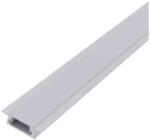 AVIDE Alu Profil "U" 15.2X7.8Mm Süllyeszthető Füstös Búrával 1M (AAP-UR-1M-S-FR)