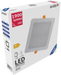 Avide Led Beépíthető Négyzetes Mennyezeti Lámpa Műanyag 18W Cw 6400K (ACRPCW-S-18W-PC)