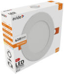 Avide LED Beépíthető Kerek Mennyezeti Lámpa ALU 6W NW 4000K (ACRPNW-R-6W-ALU) - lumtech