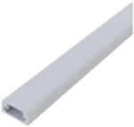 AVIDE Alu Profil "U" 15.9X7.8Mm Falon Kivüli Opál Búrával 1M (AAP-N-1M-S-MK)
