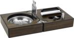 Horecano HORECANO-Пепелник с резачка за пури Wood 12x12xh7cm (HC-981561) (SH-3000 WN) (01981561)