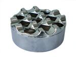 Horecano Ветроустойчив алуминиев пепелник Ø9.3xh4cm ХРОМ (0191497)