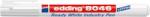 edding Alkoholos marker, 1-3 mm, kúpos, ipari, EDDING "8046", fehér (TED8046) - webpapir
