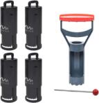 Gardigo КОМПЛЕКТ 4 капана за Къртици, Сляпо куче, Мишки, Полевки, Gardigo и сонда и шило Swissinno (70072-4-1580)