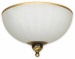 LEMIR O1481 PAT | FlexL Lemir mennyezeti lámpa 2x E27 bronz, fehér (O1481 PAT)