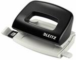 Leitz Perforator negru plastic 2 perforatii 10 coli Leitz (ESS50580095) - dacris