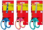 Herlitz Design iskolai olló, hegyes, 17 cm, jobbkezes