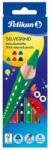 Herlitz Színes ceruza / 6 szín, vastag, Silverino