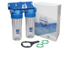 Aquafilter Sistem de filtrare duplex AQUAFILTER 10 (FHPRCLx-B-TWIN) - alsoinvest - 215,00 RON Filtru de apa bucatarie si accesorii