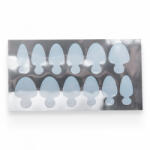 2M Beauty French Silicone Pads - Short Almond
