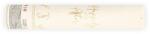 PartyDeco Tun confetti serpentine - Mix alb-auriu, 25 cm
